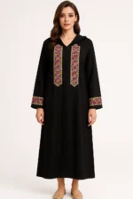 Jellaba Ébène Sublime