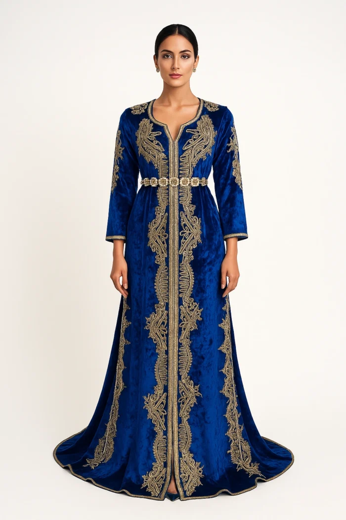 Caftan Majesté Azurina – Image 1