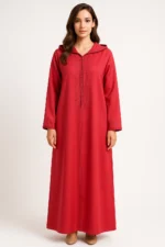 Jellaba Rose Andalouse