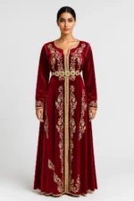 Caftan Royal Crimson Emira