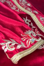 Caftan Royal Crimson Emira – Image 2