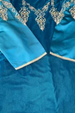 Caftan Turquoise Royale Impériale – Image 4